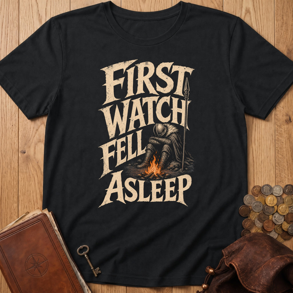 First Watch Fell Asleep T‑Shirt in Black