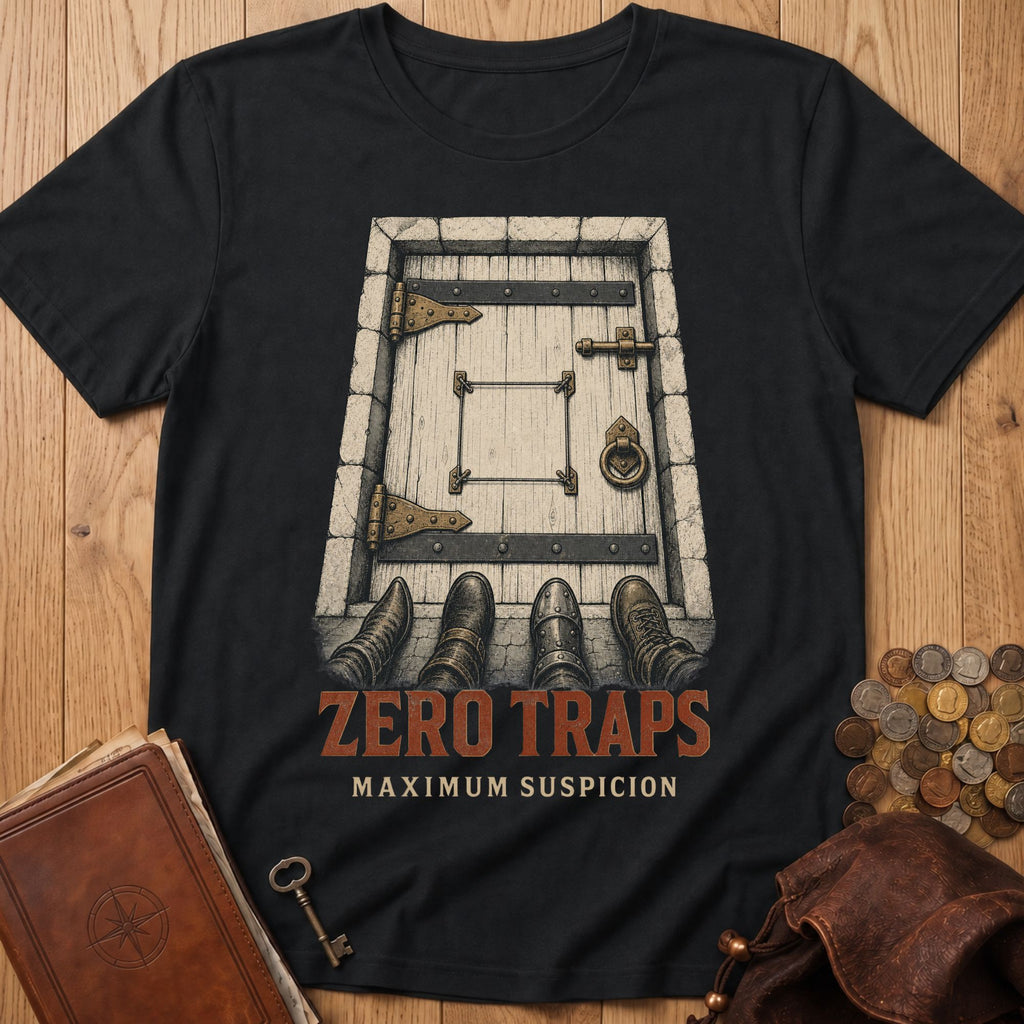 Maximum Suspicion T‑Shirt in Black