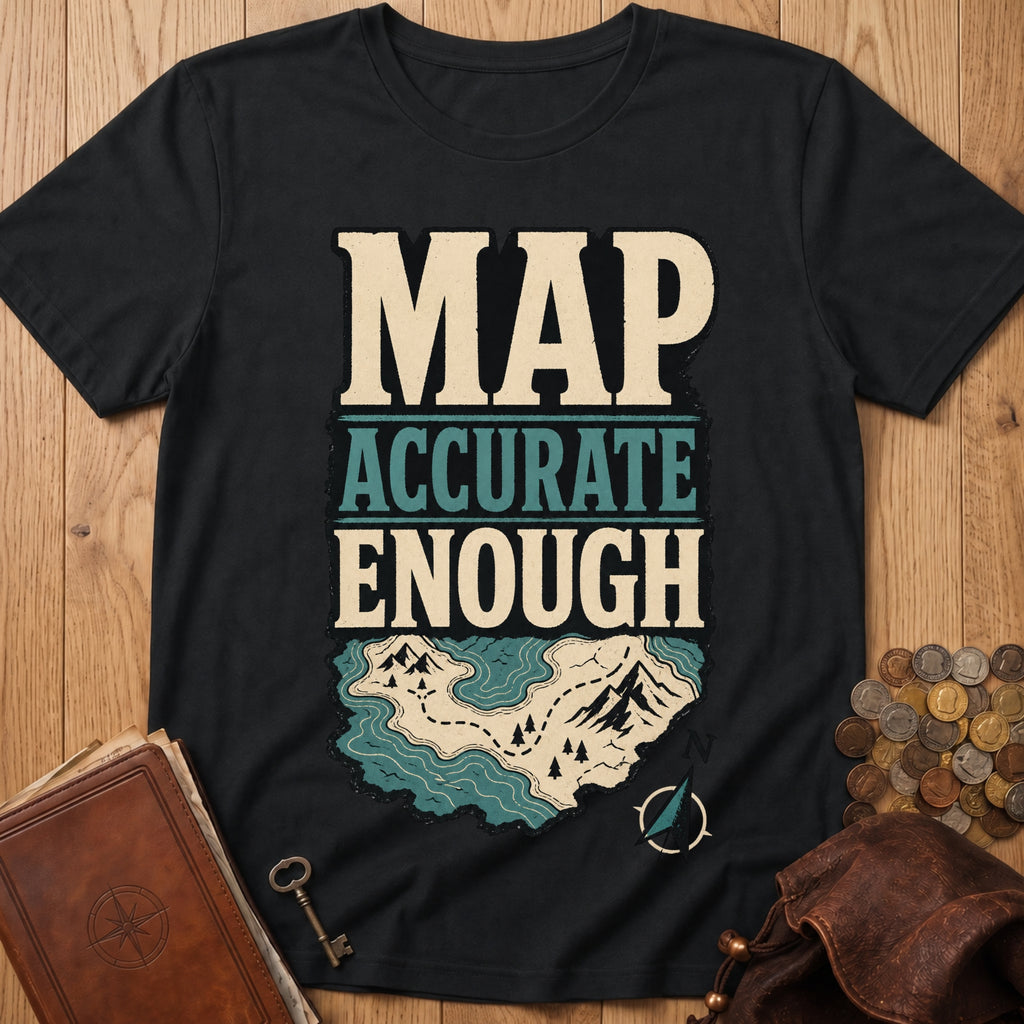 Accurate Enough T‑Shirt in Black