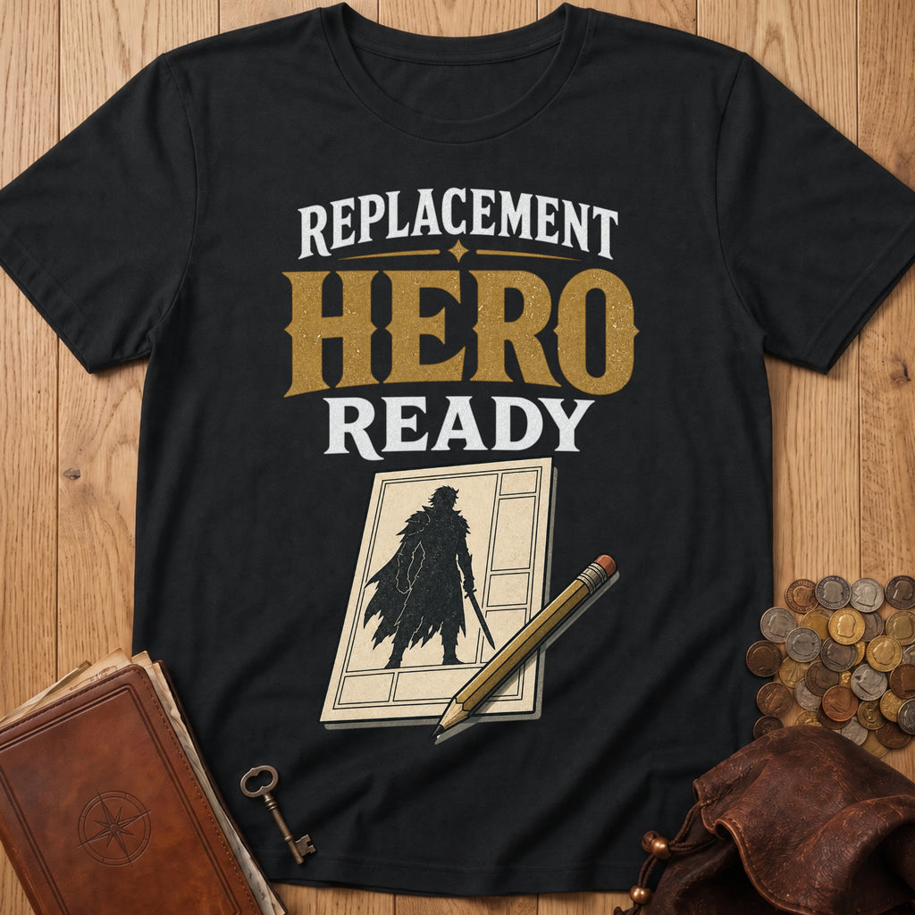 Replacement Hero Ready T‑Shirt in Black