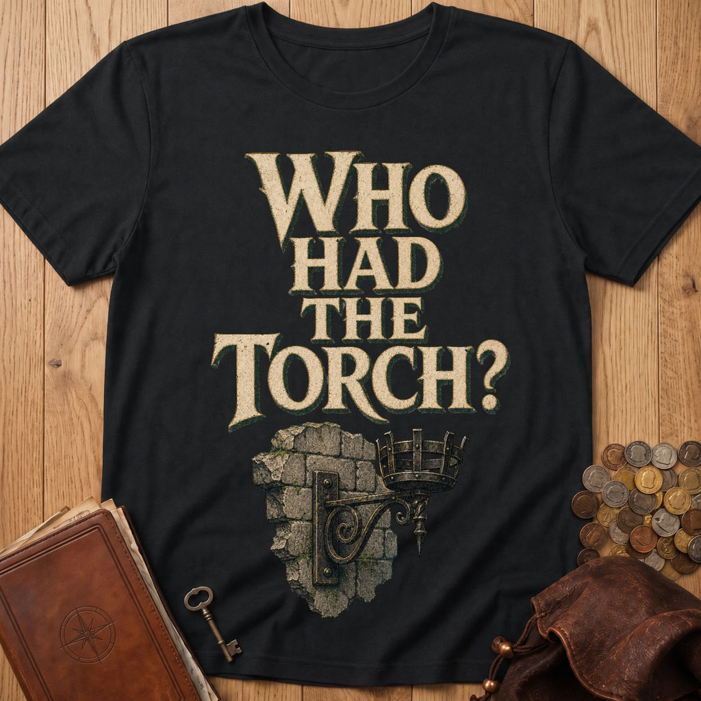 Who Had The Torch T‑Shirt in Black