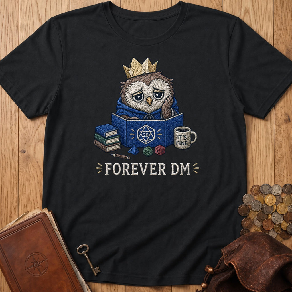 Forever DM T‑Shirt in Black