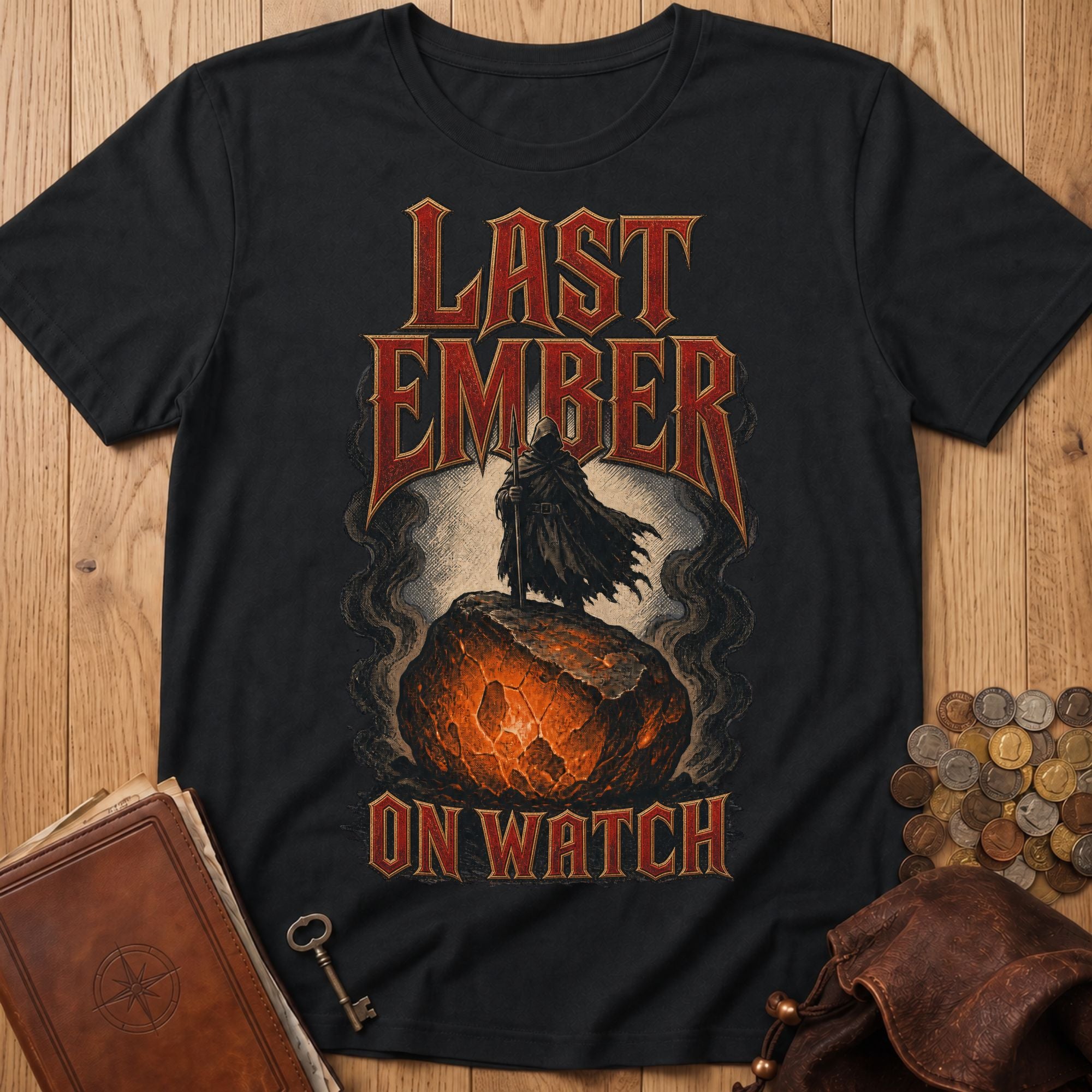 Last Ember T‑Shirt in Black