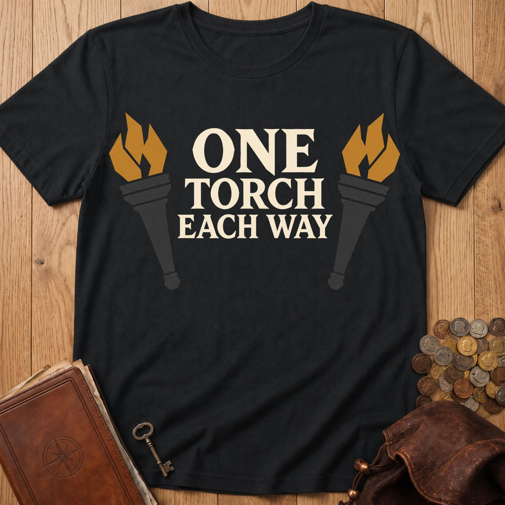 One Torch T‑Shirt in Black