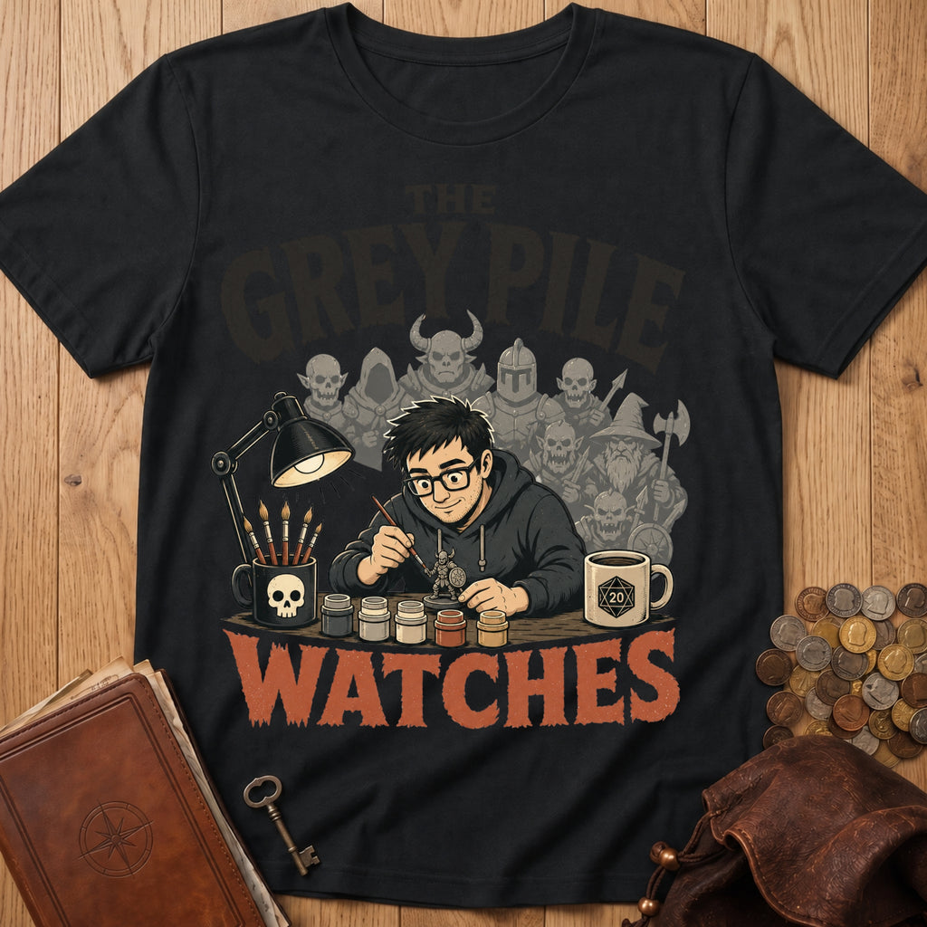 The Grey Pile Watches T‑Shirt product image
