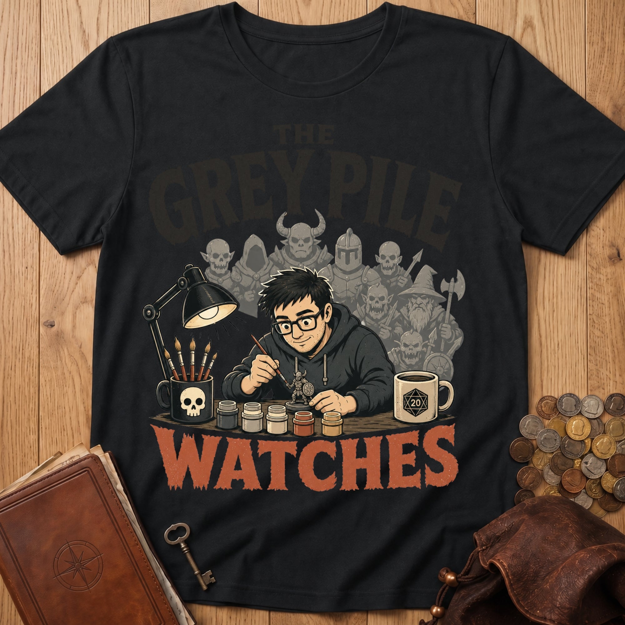 The Grey Pile Watches T‑Shirt product image