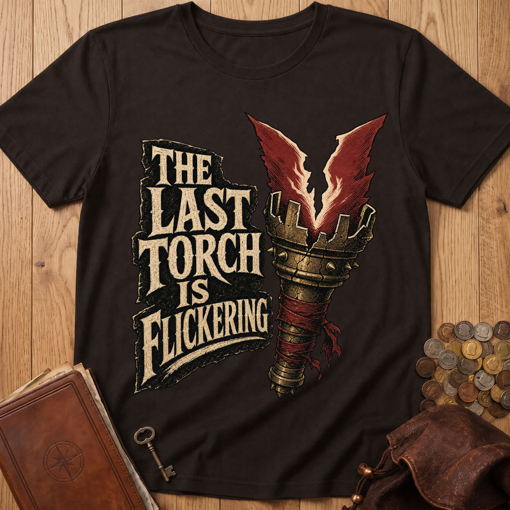 Last Torch T‑Shirt in Dark Chocolate