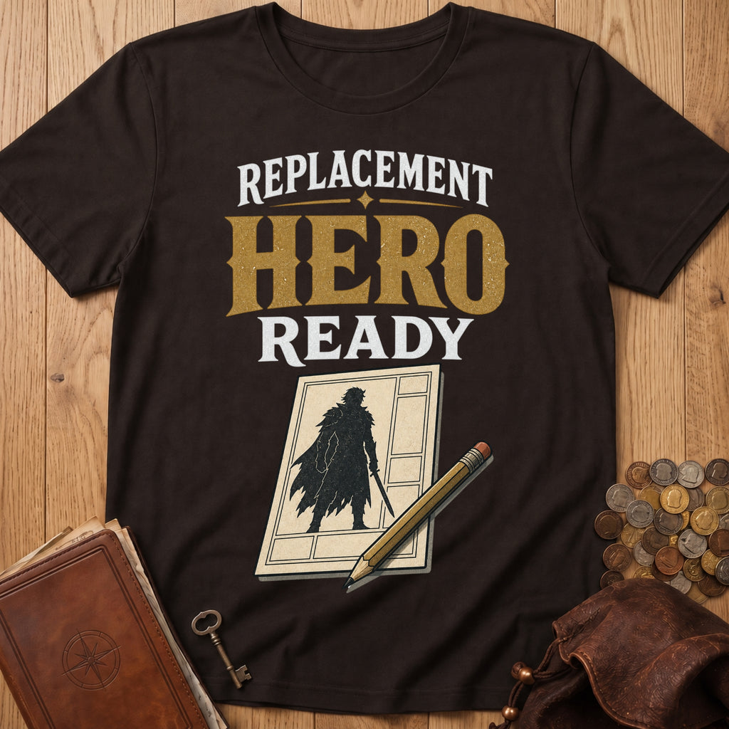 Replacement Hero Ready T‑Shirt in Dark Chocolate