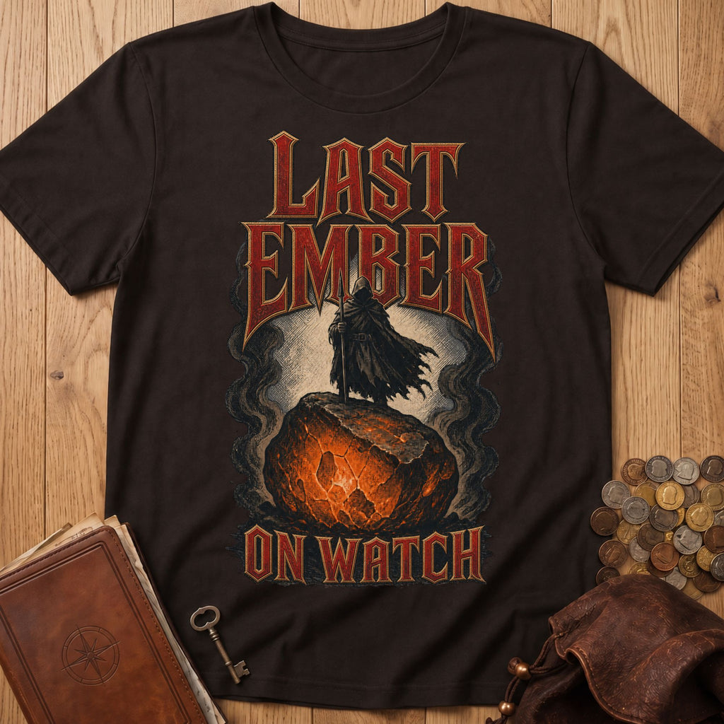 Last Ember T‑Shirt in Dark Chocolate