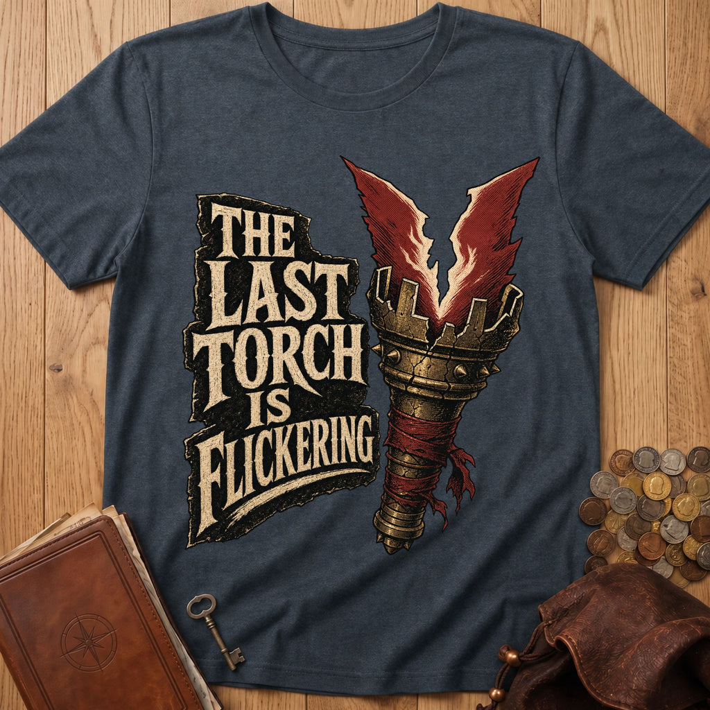 Last Torch T‑Shirt in Dark Heather