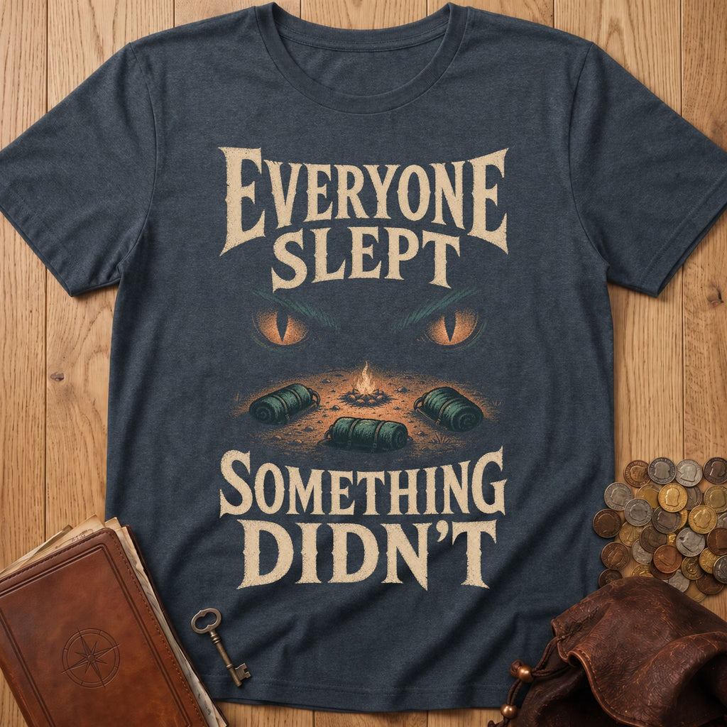 Didn’t Sleep T‑Shirt in Dark Heather