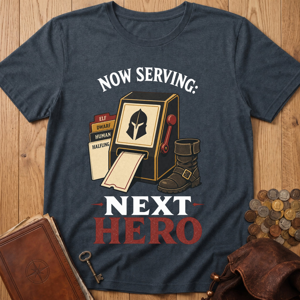 Next Hero T‑Shirt in Dark Heather