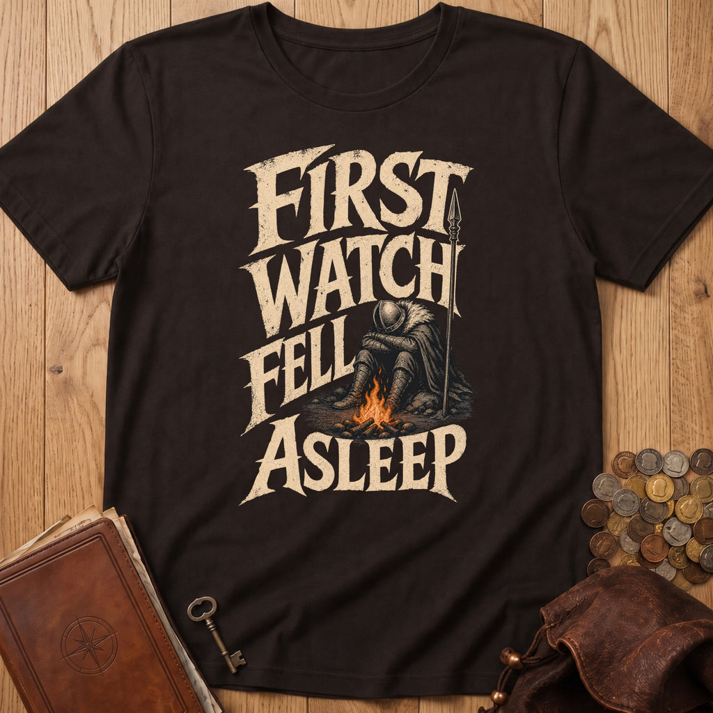 First Watch Fell Asleep T‑Shirt in Dark Chocolate