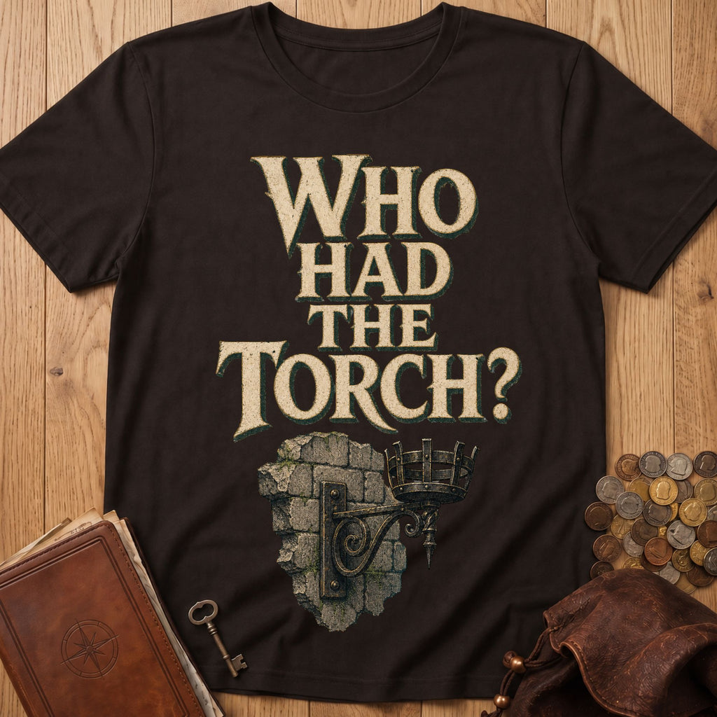 Who Had The Torch T‑Shirt in Dark Chocolate