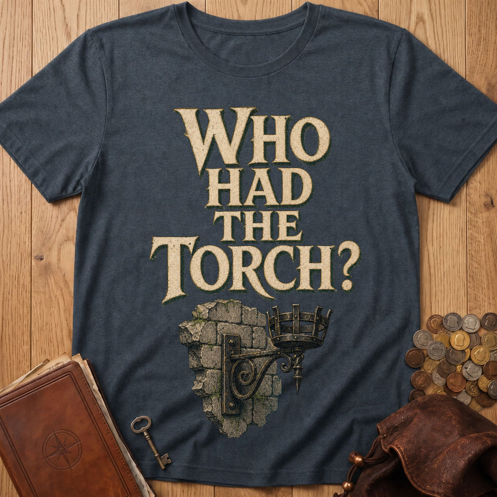 Who Had The Torch T‑Shirt in Dark Heather