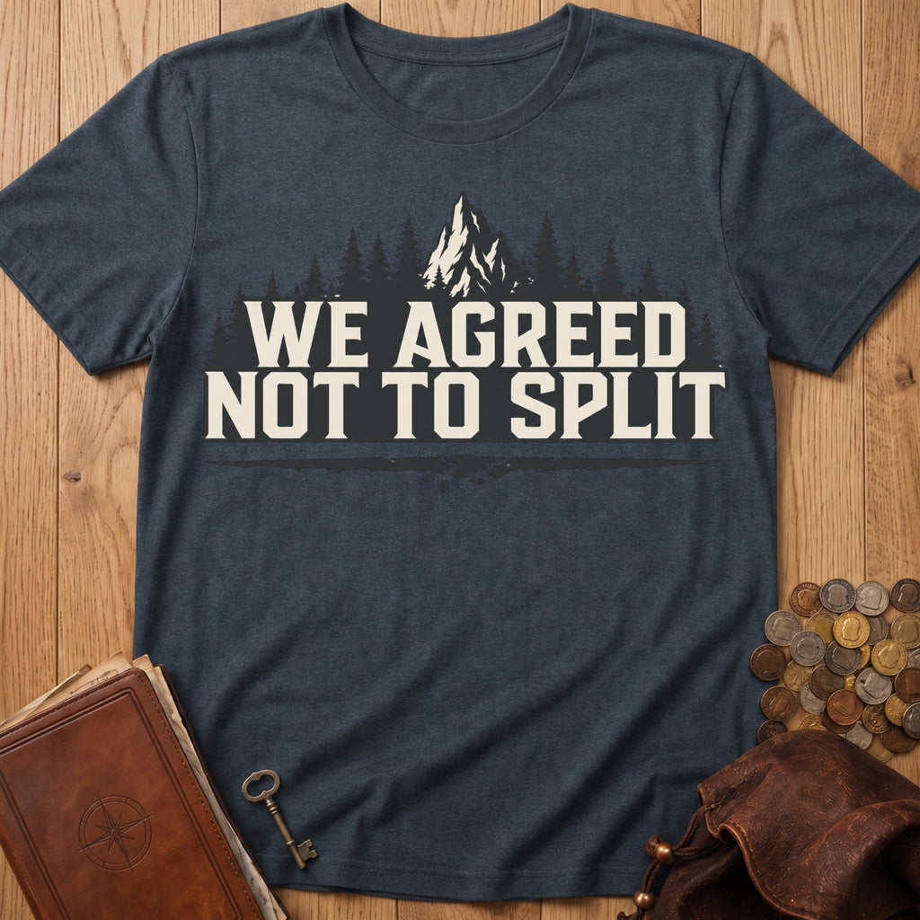 Not To Split T‑Shirt in Dark Heather