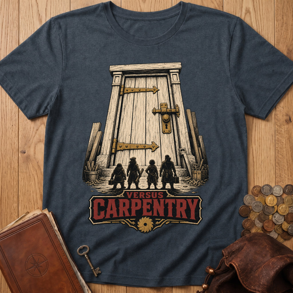 Party Versus Carpentry T‑Shirt in Dark Heather