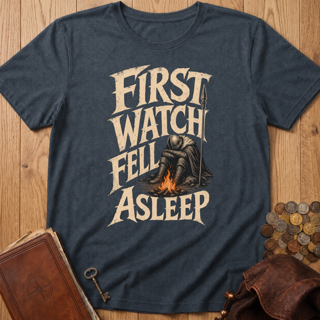 First Watch Fell Asleep T‑Shirt in Dark Heather