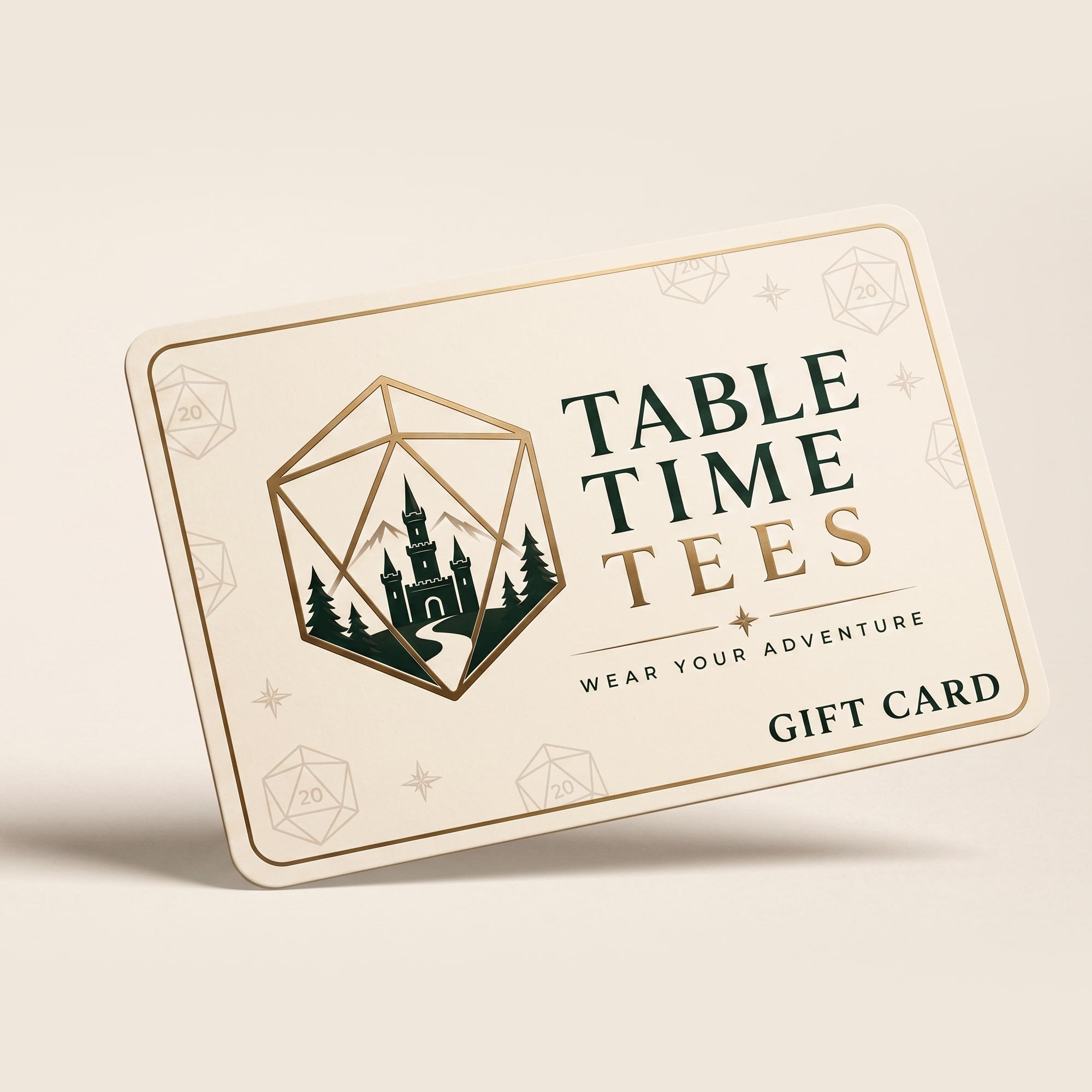 Table Time Tees Gift Card