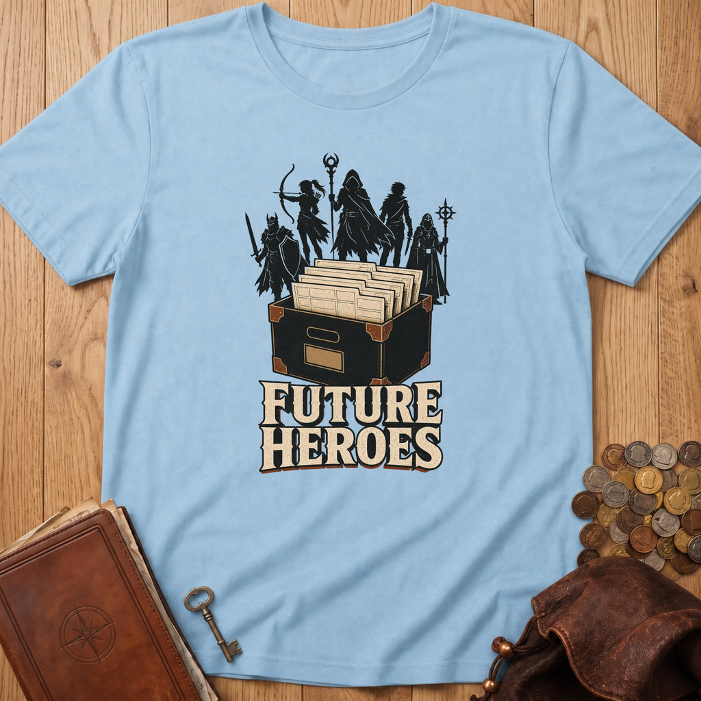 Future Heroes T‑Shirt in Light Blue