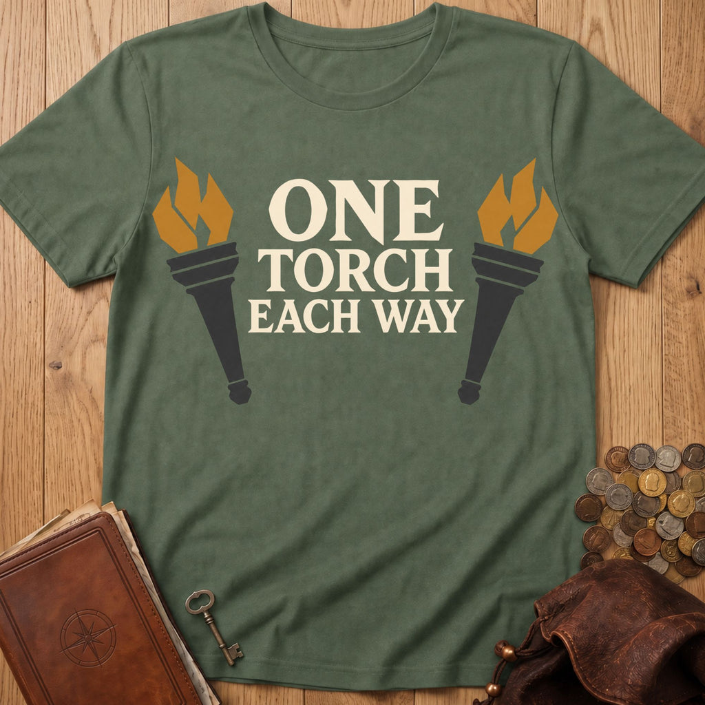 One Torch T‑Shirt in Military Green