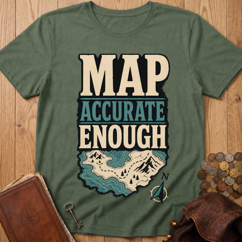 Accurate Enough T‑Shirt in Military Green
