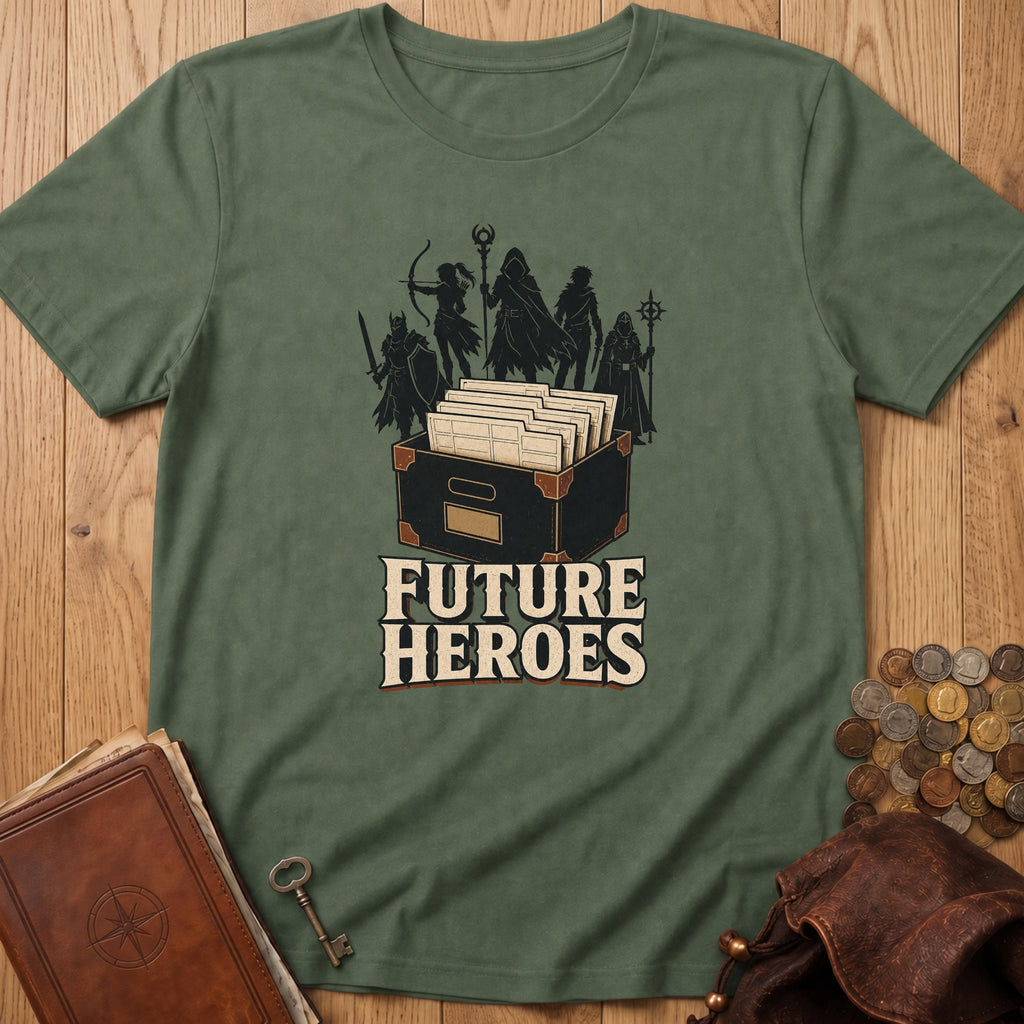 Future Heroes T‑Shirt in Military Green