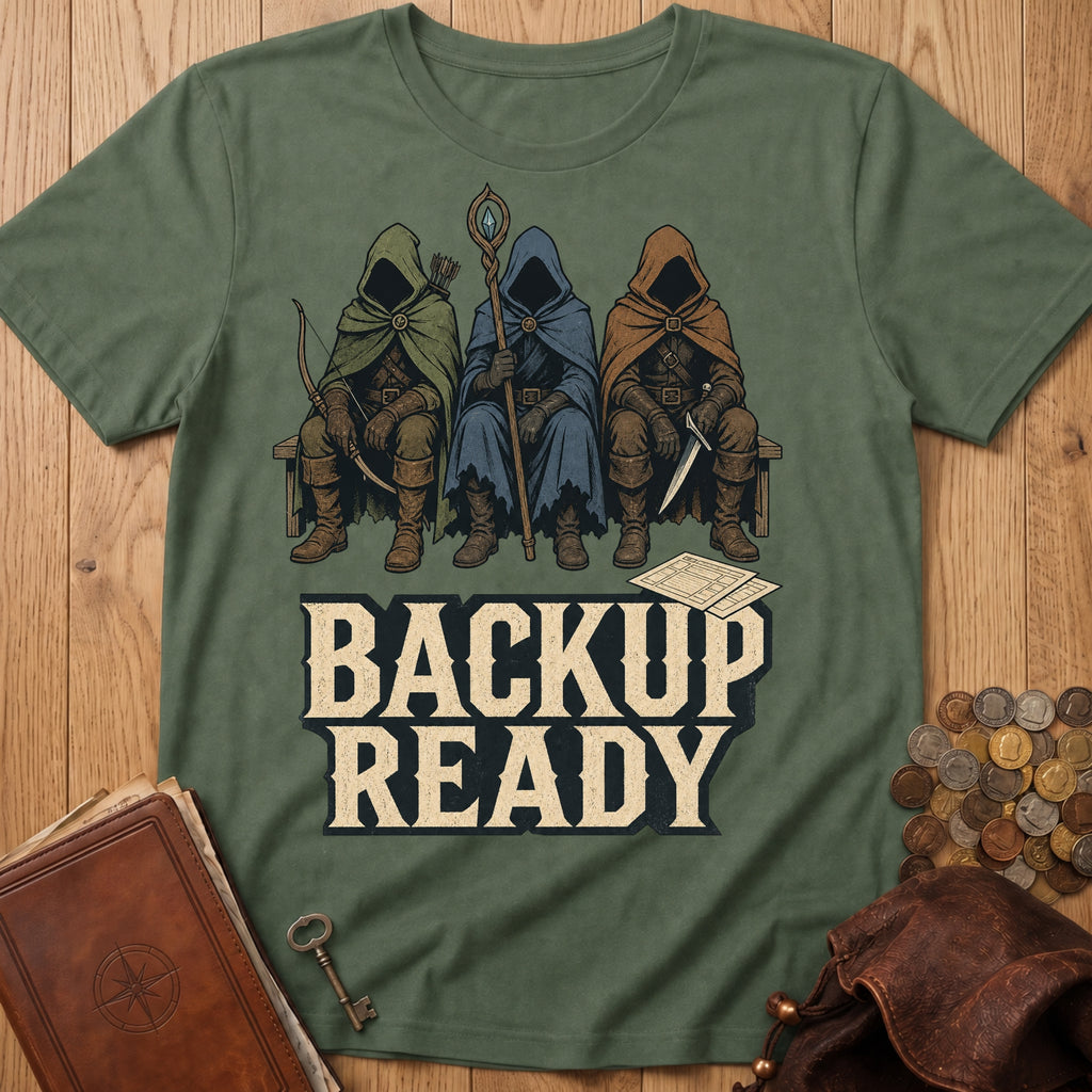 Backup Ready T‑Shirt in Military Green