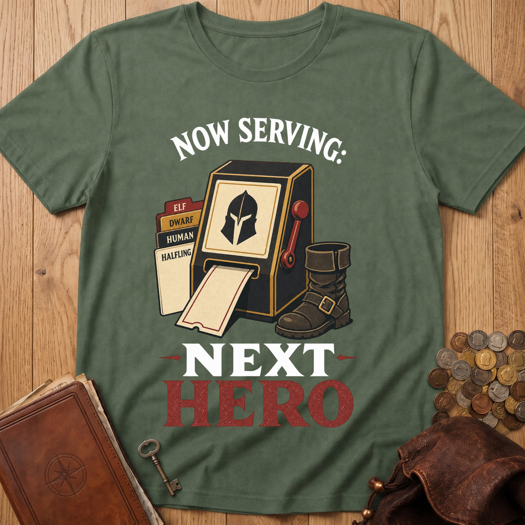 Next Hero T‑Shirt in Military Green