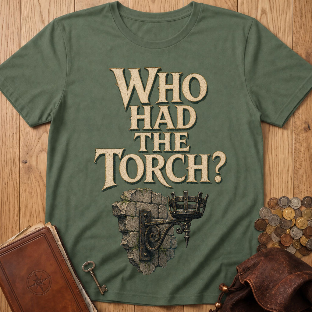 Who Had The Torch T‑Shirt in Military Green