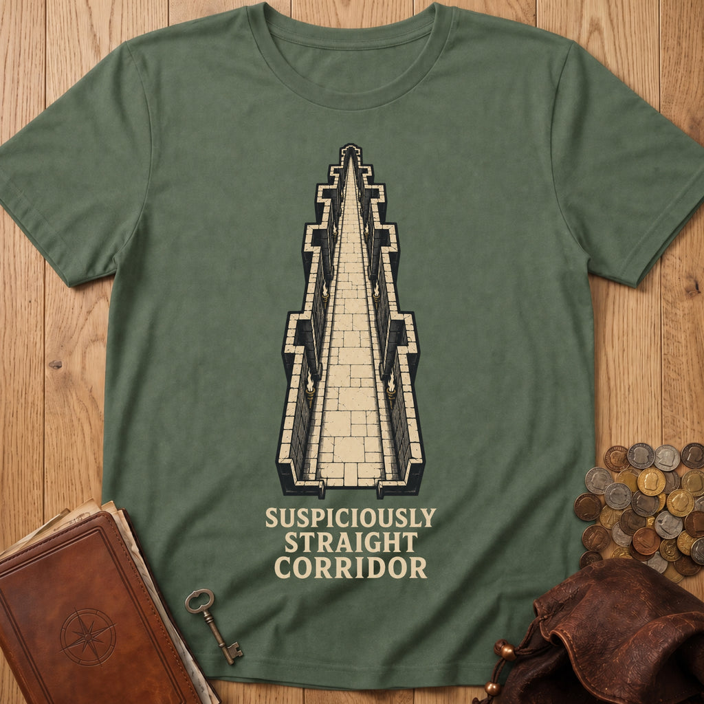Suspicious Corrido T‑Shirt in Military Green