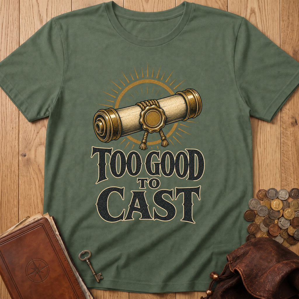 Too Good to cast T‑Shirt in Military Green