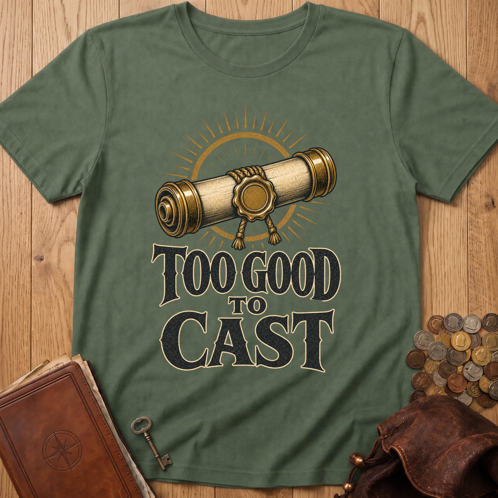 Too Good to cast T‑Shirt in Military Green