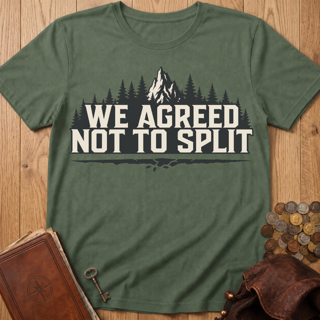 Not To Split T‑Shirt in Military Green