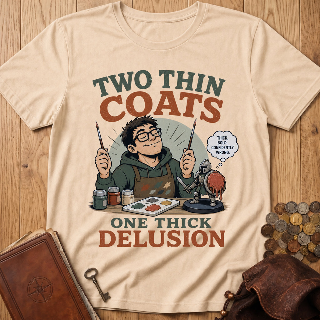 Two Coats T‑Shirt in Natural