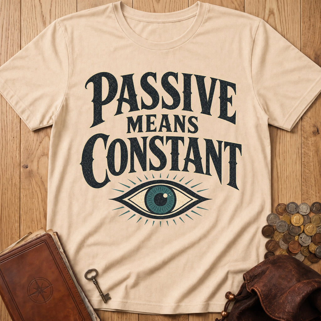 Passive Means Constant T‑Shirt in Natural