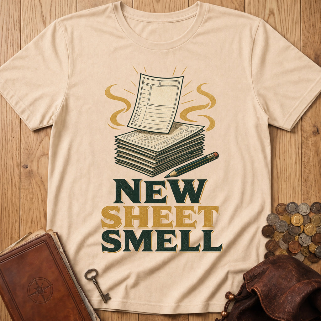 New Sheet Smell T‑Shirt in Natural