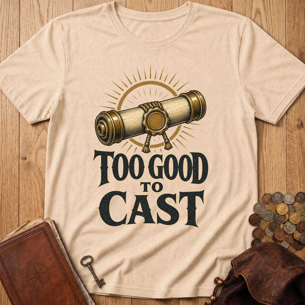 Too Good to cast T‑Shirt in Natural