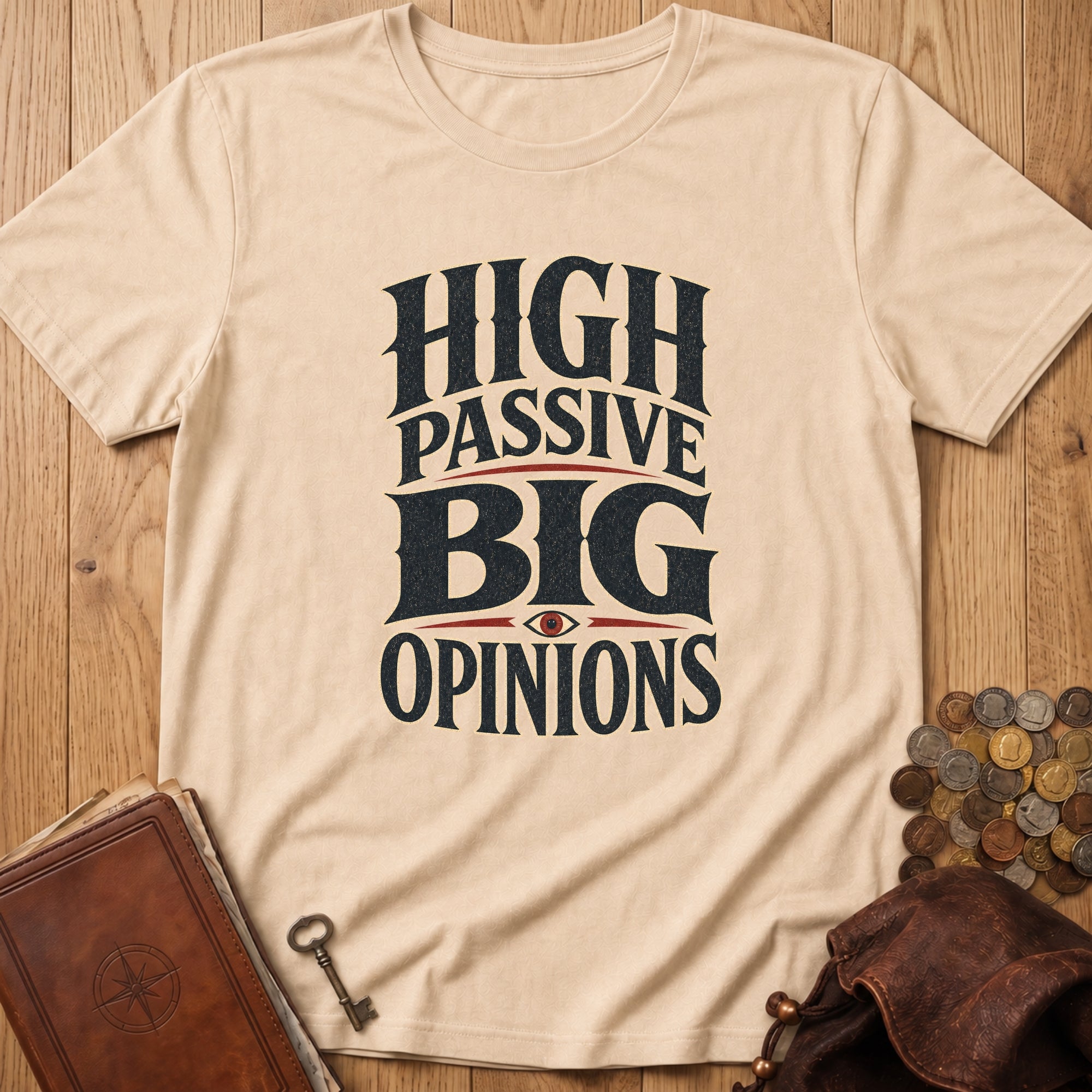 High Passive T‑Shirt in Natural