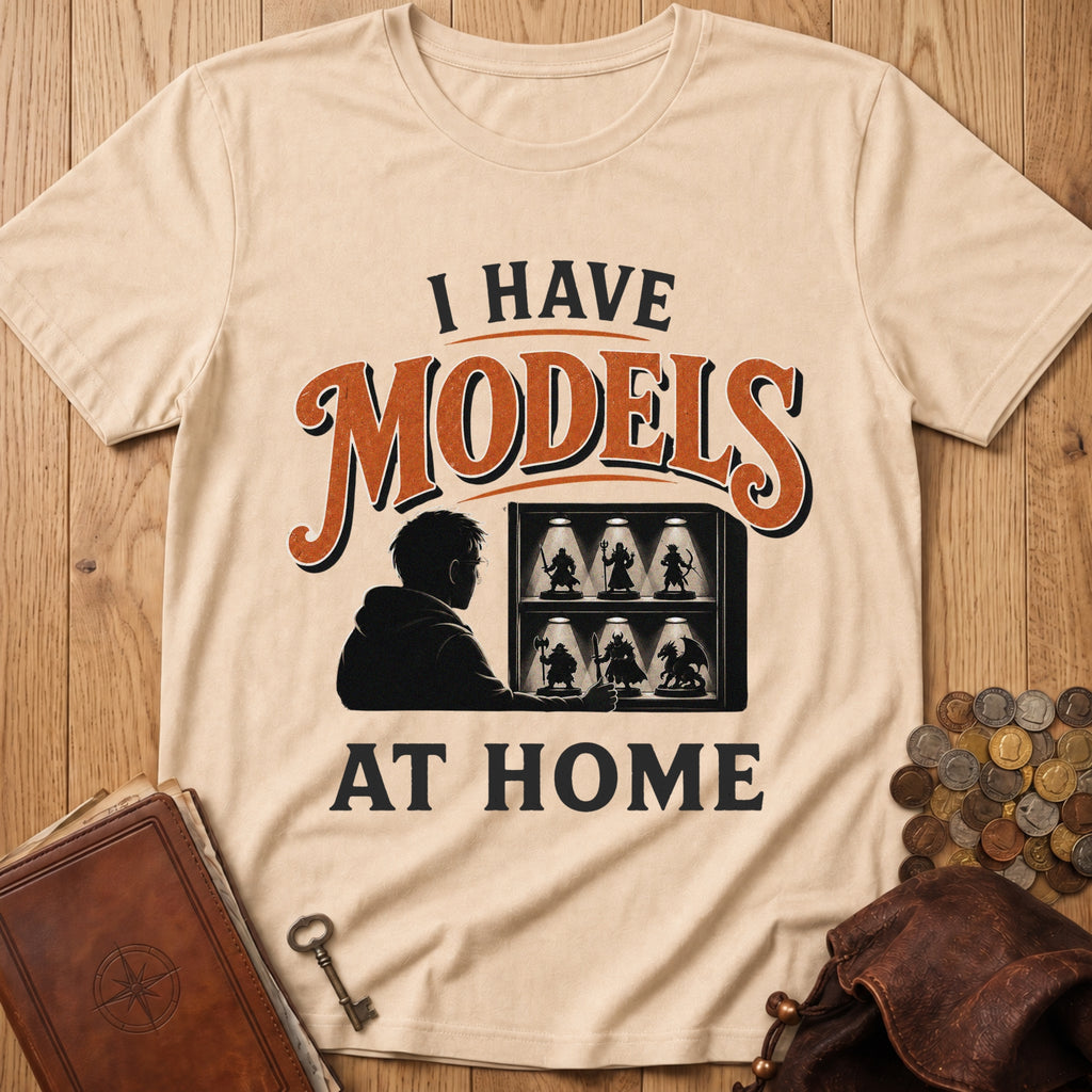 Models At Home T‑Shirt in Natural