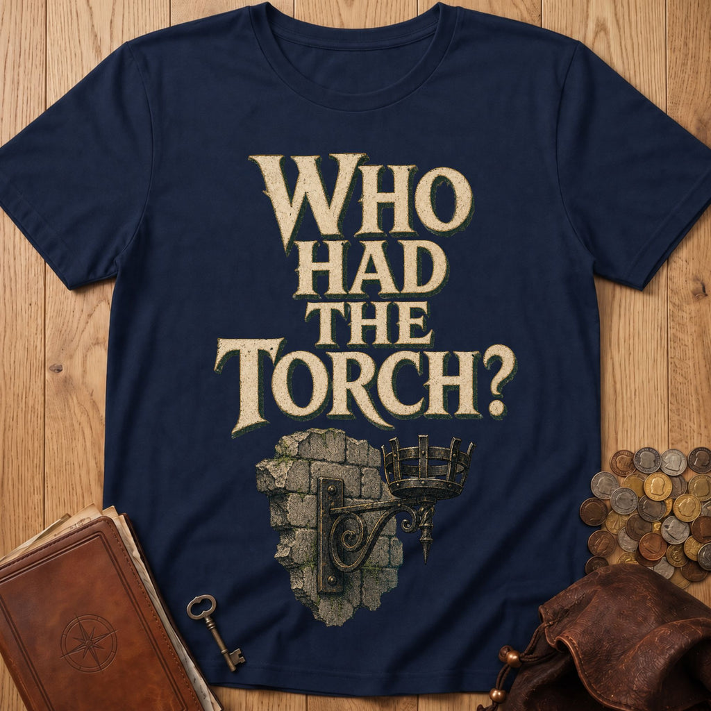 Who Had The Torch T‑Shirt in Navy
