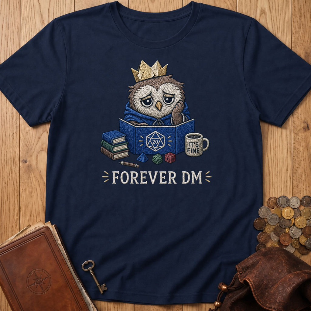 Forever DM T‑Shirt in Navy