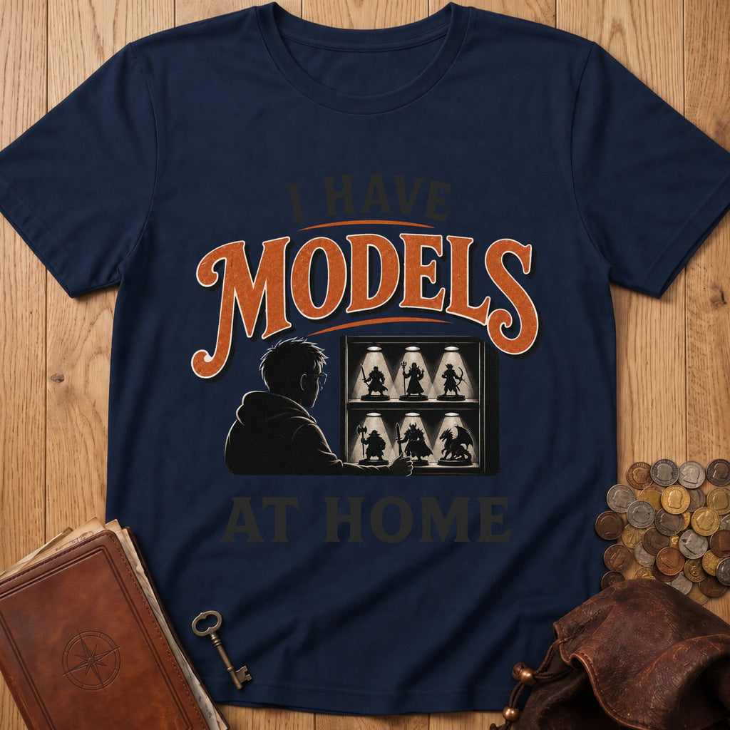 Models At Home T‑Shirt in Navy