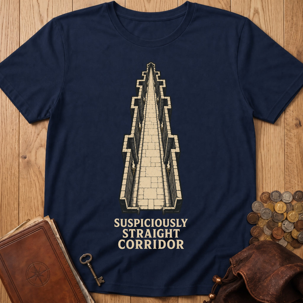 Suspicious Corrido T‑Shirt in Navy