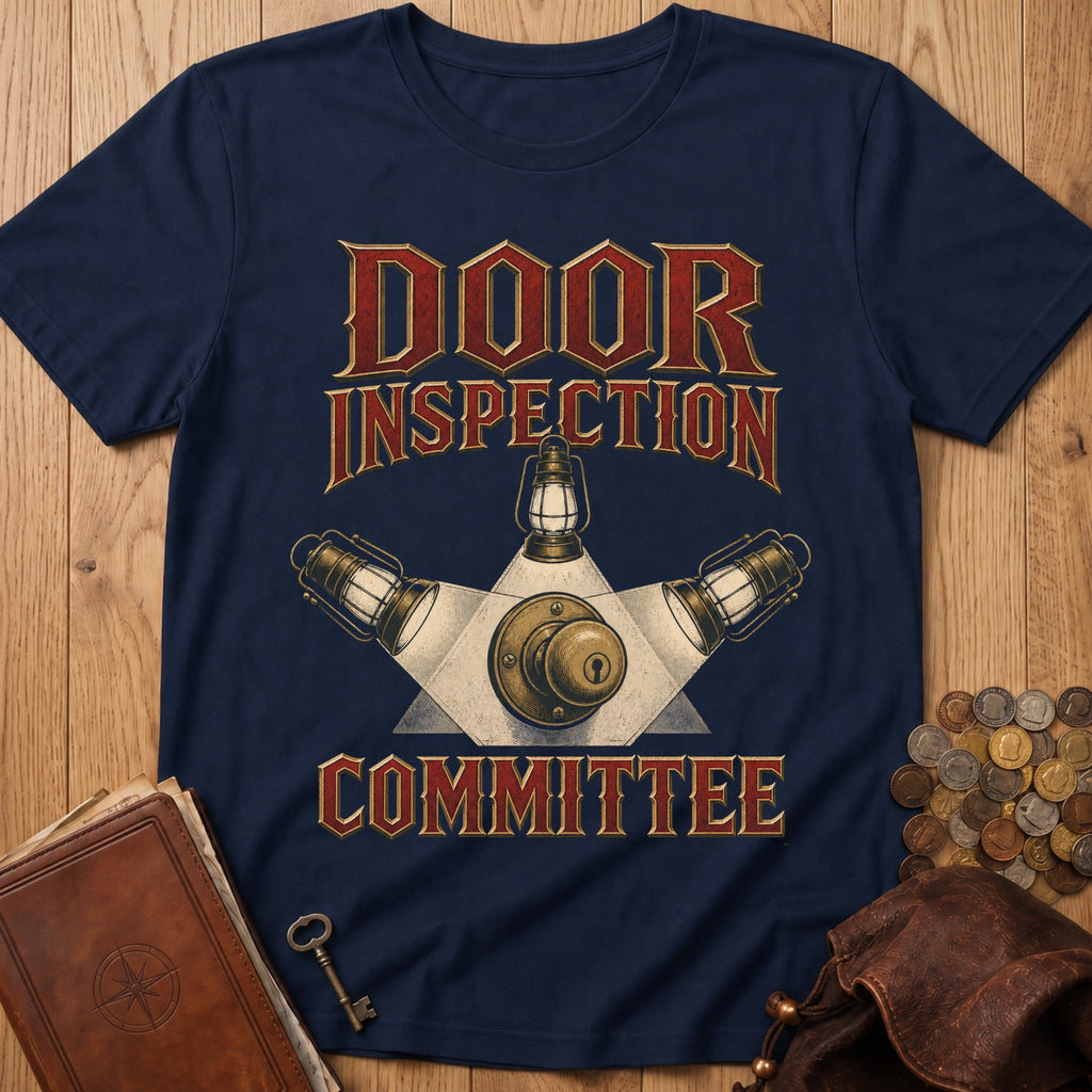 Door Inspection Committee T‑Shirt in Navy