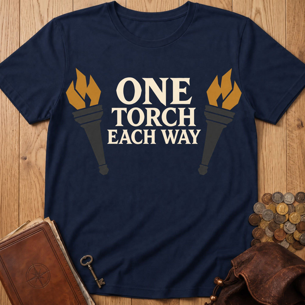 One Torch T‑Shirt in Navy