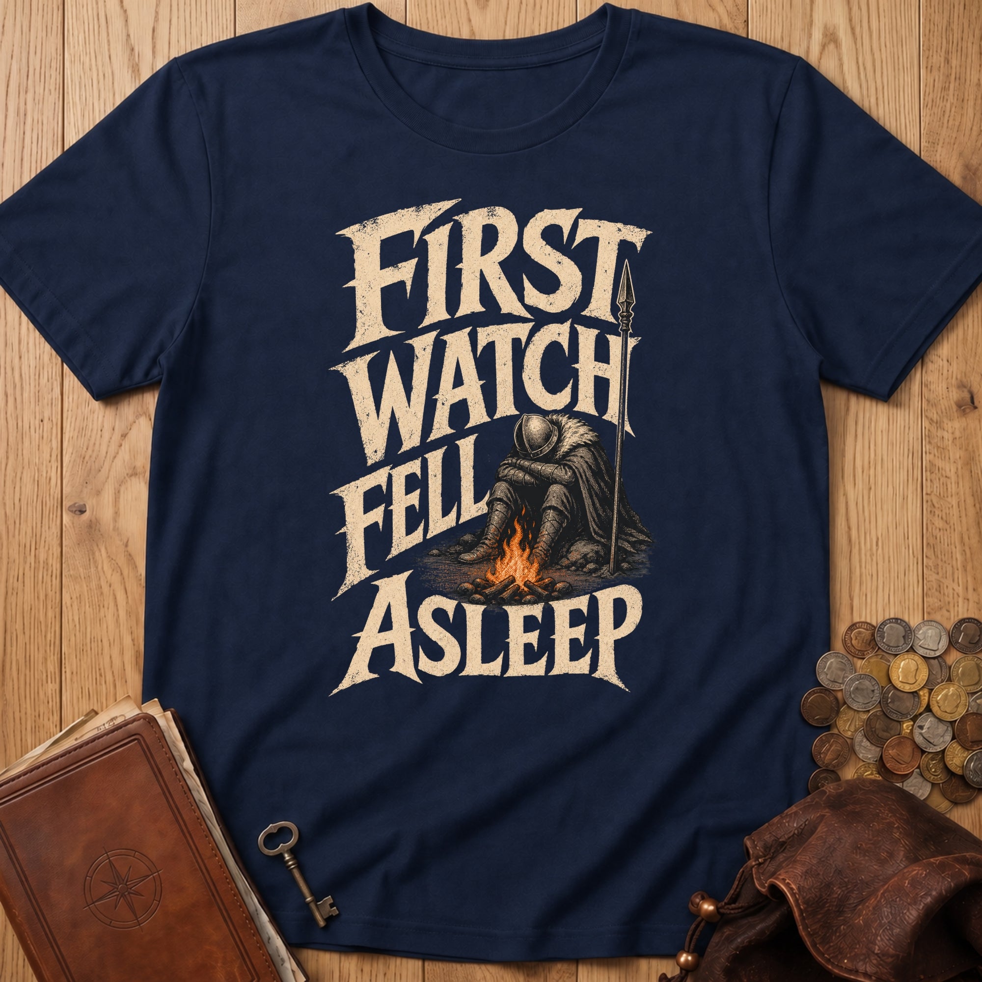 First Watch Fell Asleep T‑Shirt in Navy