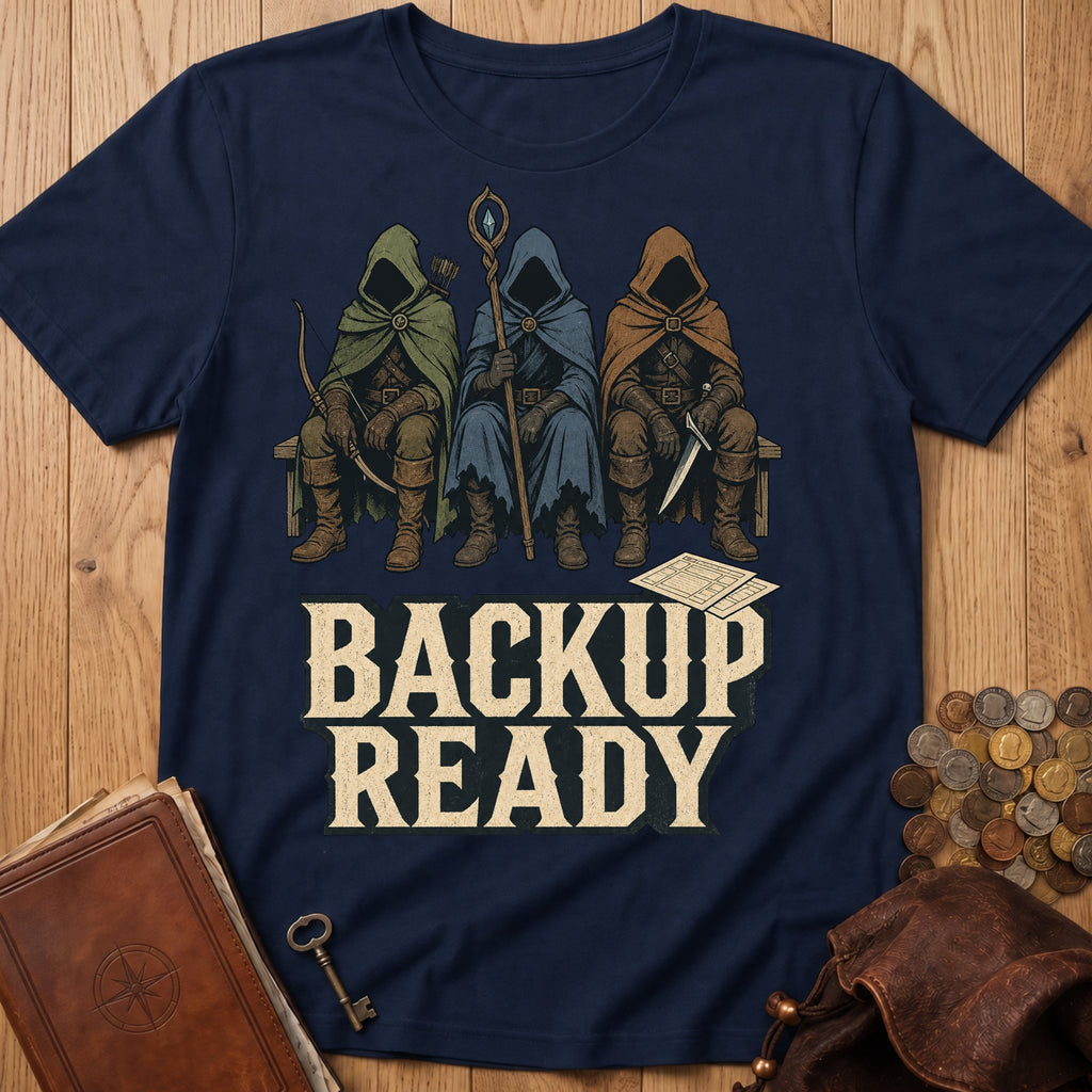 Backup Ready T‑Shirt in Navy