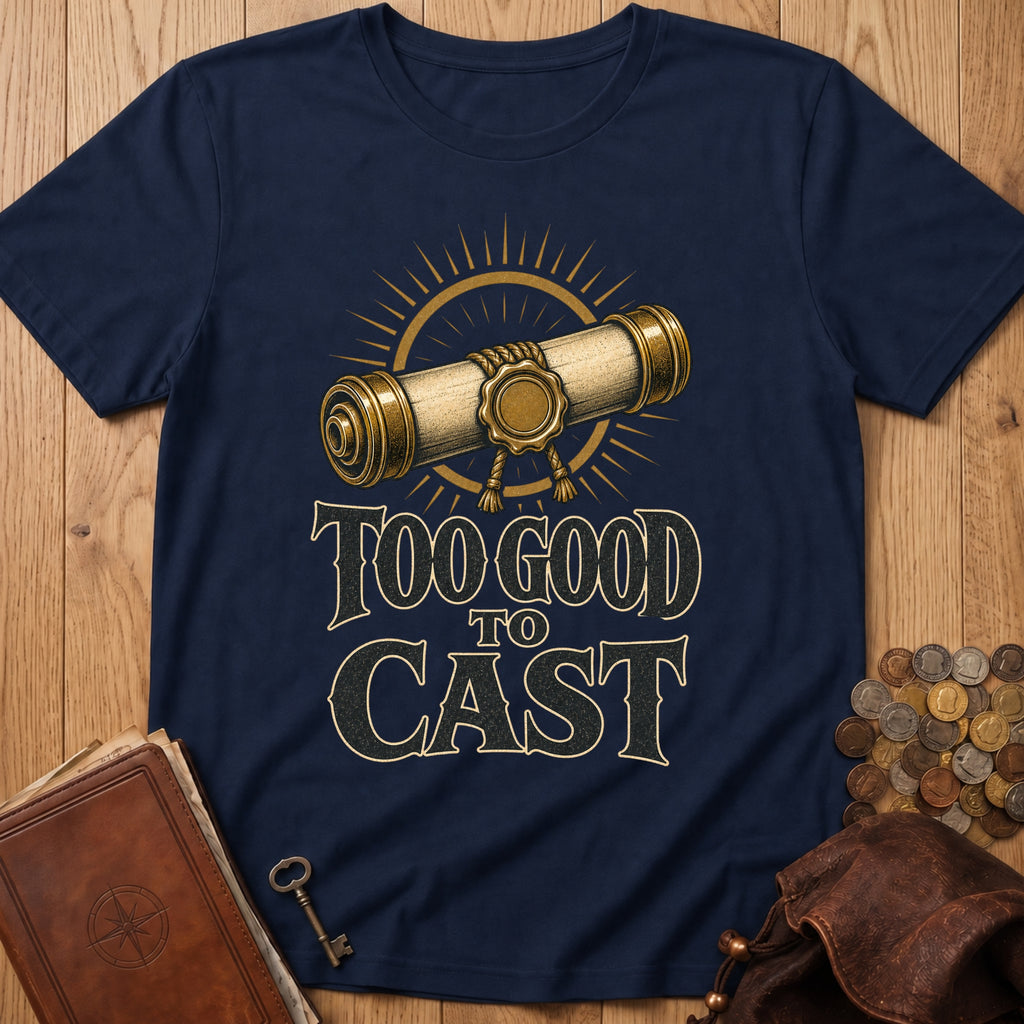 Too Good to cast T‑Shirt in Navy