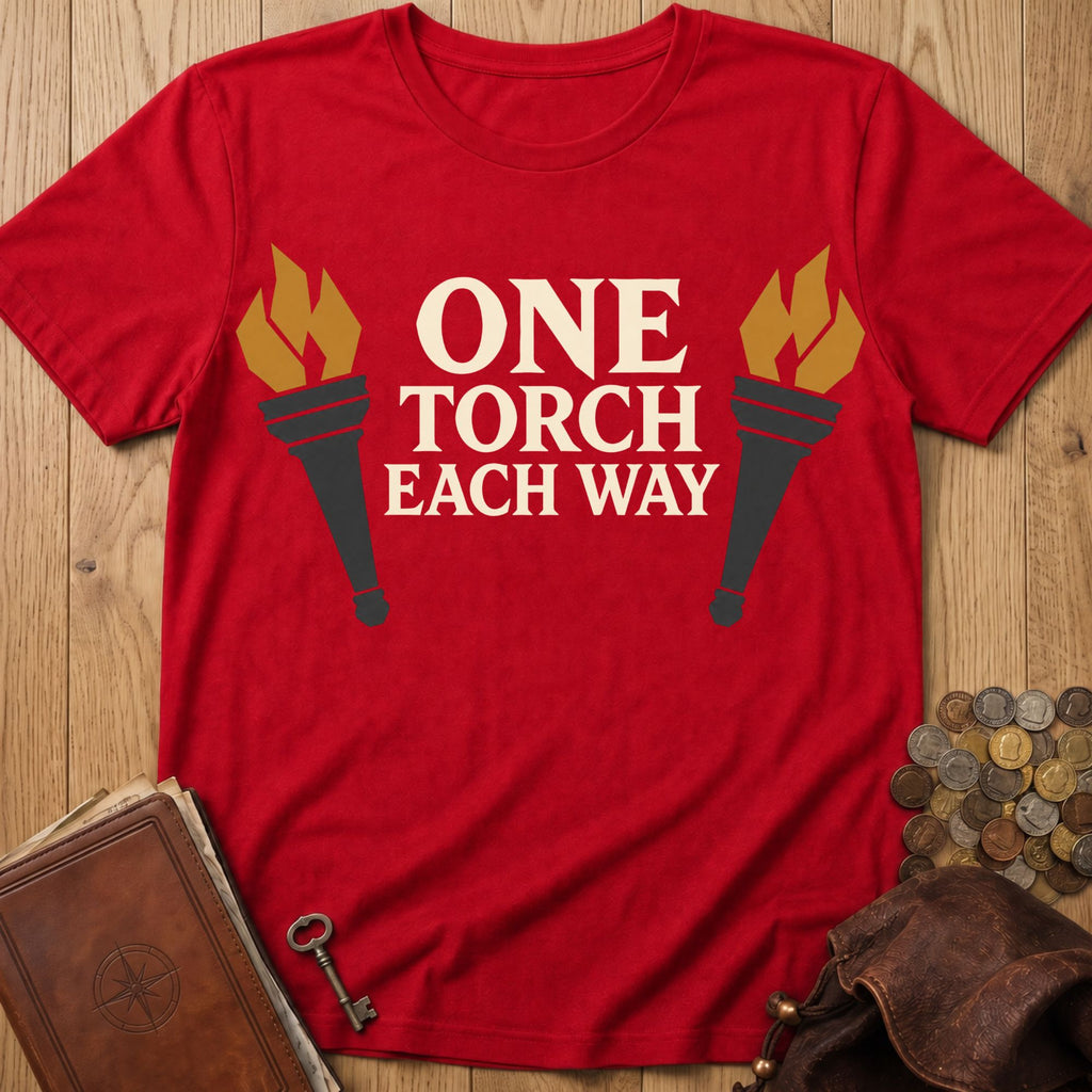 One Torch T‑Shirt in Red